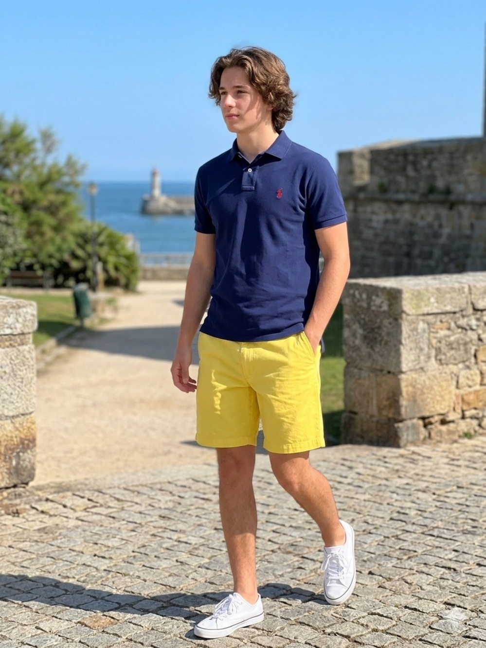 Polo Ralph Lauren Yellow Chino Shorts